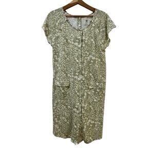 KINDRED BRAVELY Floral Nursing & Maternity Dress Size S Green Breastfeeding‎